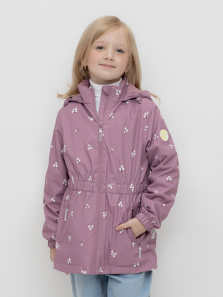 Куртка для девочки, артикул: ВК 32123/н/5 УЗГ, цвет: бордовый