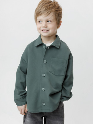 Рубашки для мальчика, артикул: КР 302982, цвет: зеленый