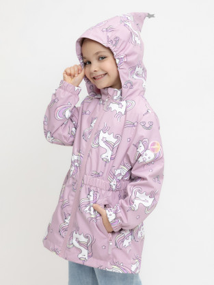 Куртка для девочки, артикул: ВК 32118/н/5 УЗГ, цвет: розовый