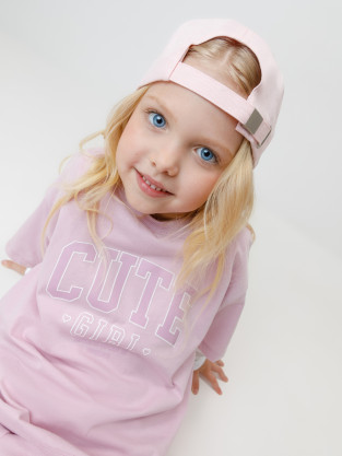 Футболка для девочки, артикул: КР 302877, цвет: фиолетовый