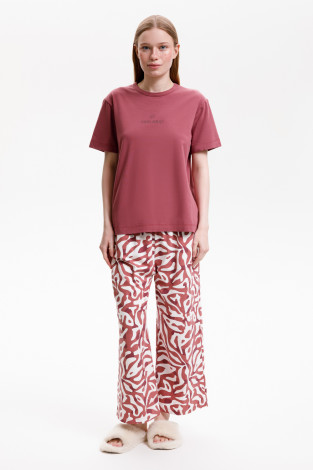 Комплекты для дома для мам, артикул: Е 20164, цвет: бордовый