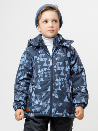 Куртки для мальчика, артикул: ВК 36102/н/4 ГР ( 92-122), цвет: темно-синий