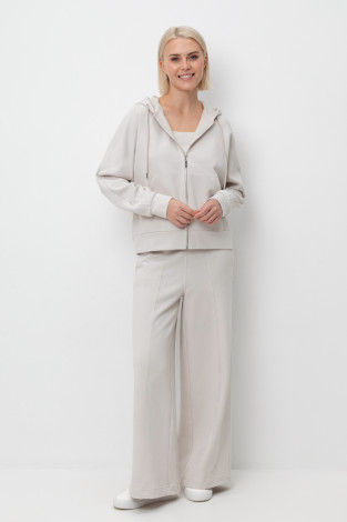 Брюки женские для мам, артикул: ЕВТ 4125/25, цвет: бежевый