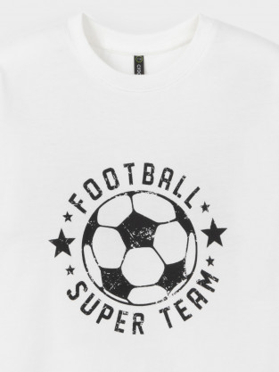 Футболка для мальчика, артикул: КР 302949-1, цвет: сахар - 2 фото