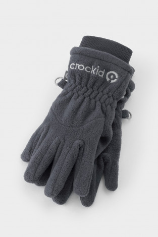 Перчатки для мальчика, артикул: ФЛ 10001/25/53 ГР, цвет: темно-серый - 2 фото