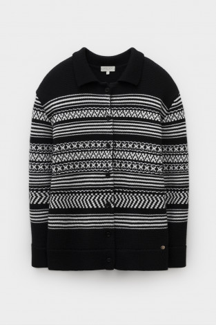 Жакеты, куртки женские для мам, артикул: ЕВ 30279/ш, цвет: черный - 2 фото