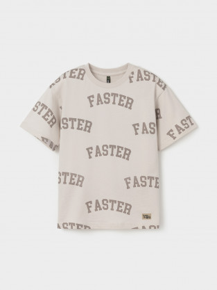 Футболка для мальчика, артикул: КР 302542, цвет: бежевый - 2 фото