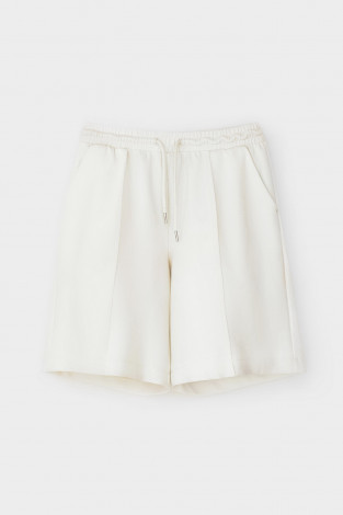 Шорты женские для мам, артикул: ЕВТ 4128, цвет: бежевый - 2 фото