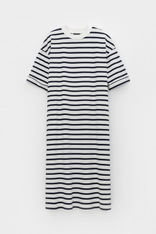 Платья женские для мам, артикул: ЕВТ 5040, цвет: светло-бежевый - 2 фото