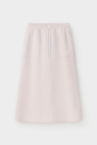 Юбки женские для мам, артикул: ЕВТ 7030, цвет: розовый - 2 фото