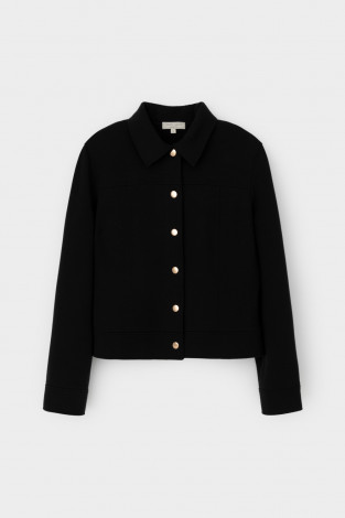 Жакеты, куртки женские для мам, артикул: ЕВТ 3298, цвет: черный3 - 2 фото