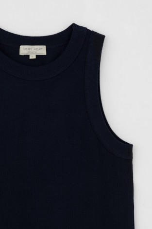 Майки женские для мам, артикул: ЕВТ 3296, цвет: синий - 2 фото