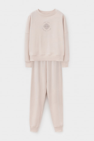 Комплекты для дома для мам, артикул: Е 20198, цвет: бежевый - 2 фото