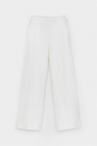 Брюки женские для мам, артикул: ЕВТ 4110, цвет: бежевый - 2 фото