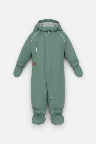 Комбинезоны утепленные для мальчика, артикул: ВК 60118/4 ГР, цвет: зеленый - 2 фото