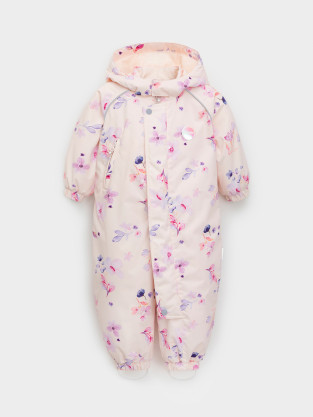 Комбинезоны утепленные для девочки, артикул: ВК 60085/н/66 Ал, цвет: светло-розовый - 2 фото