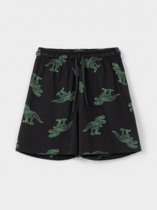 Шорты для мальчика, артикул: КР 400923, цвет: темно-серый - 2 фото