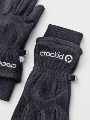 Перчатки, артикул: ФЛ 10001/25/23 ГР, цвет: темно-серый - 2 фото