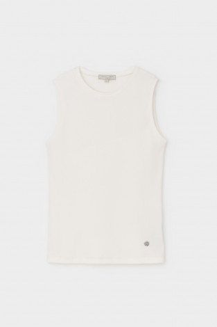 Майки женские для мам, артикул: ЕВТ 3037/25, цвет: бежевый - 2 фото