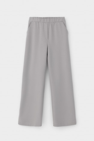 Брюки женские для мам, артикул: ЕВТ 4144, цвет: светло-серый5 - 2 фото