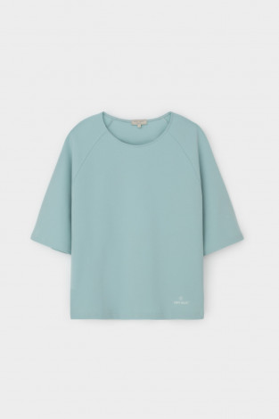 Джемперы женские для мам, артикул: ЕВТ 3279, цвет: минт - 2 фото