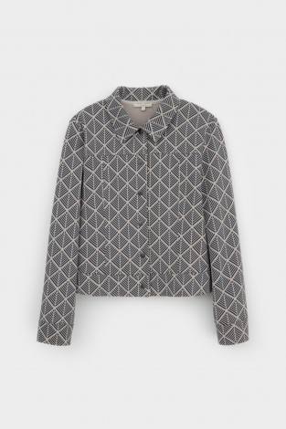 Жакеты, куртки женские для мам, артикул: ЕВТ 3277, цвет: бежевый - 2 фото