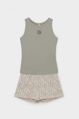 Комплекты для дома для мам, артикул: Е 20159, цвет: хаки - 2 фото