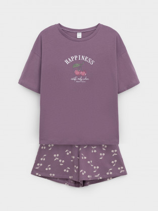 Комплекты для дома для мам, артикул: МП 20143, цвет: бордовый - 2 фото