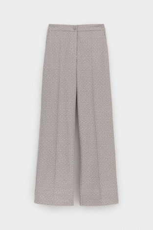 Брюки женские для мам, артикул: ЕВТ 4100, цвет: светло-серый5 - 2 фото