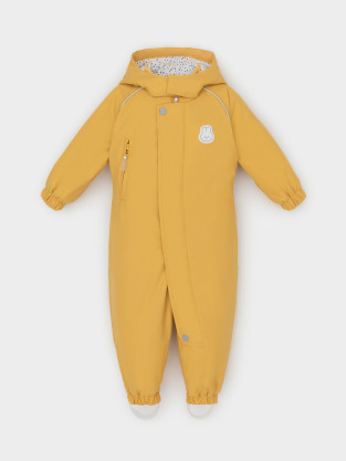 Комбинезоны утепленные для девочки, артикул: ВК 60107/3 Ал, цвет: желтый - 2 фото