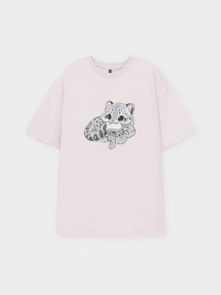 Футболка для девочки, артикул: КР 302871, цвет: розовый - 2 фото