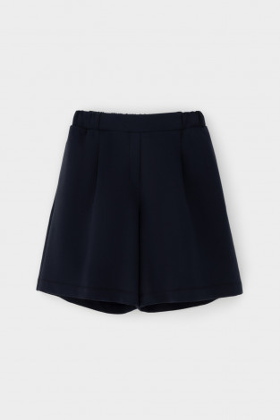 Шорты женские для мам, артикул: ЕВТ 4140, цвет: синий - 2 фото